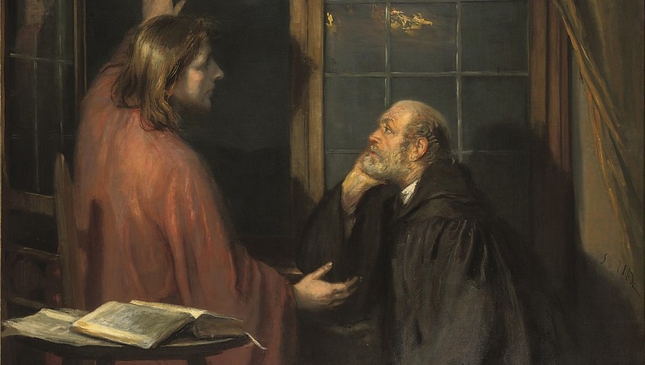 Kristus og Nikodemus (c.1886)&nbsp;<span>(+)</span>