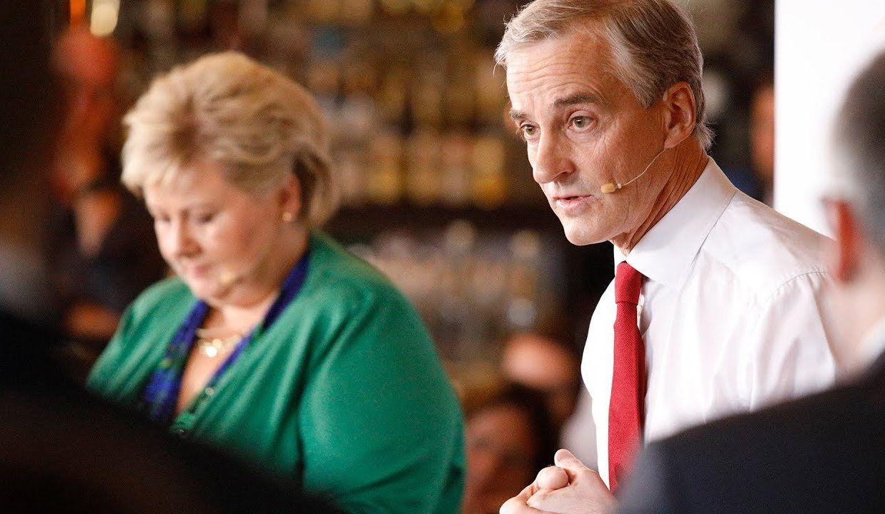 Nesten dødt løp mellom Ap og Høyre&nbsp;<span>(+)</span>