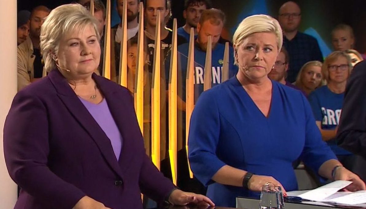 Høyre faller kraftig, Frp stiger kraftig&nbsp;<span>(+)</span>