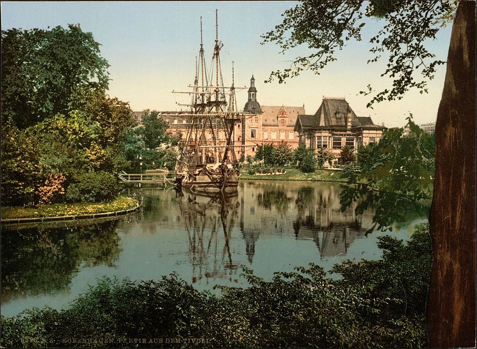 København - parti fra Tivoli (c.1890)&nbsp;<span>(+)</span>