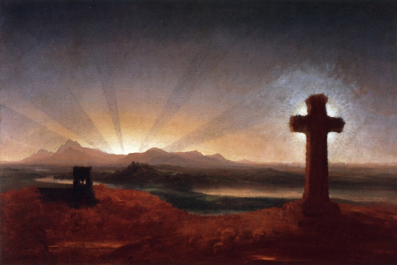 Cross at Sunset (c.1848)&nbsp;<span>(+)</span>