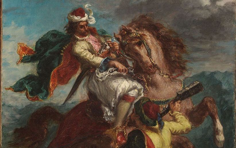 Tyrker overgir seg til gresk rytter (1856)&nbsp;<span>(+)</span>