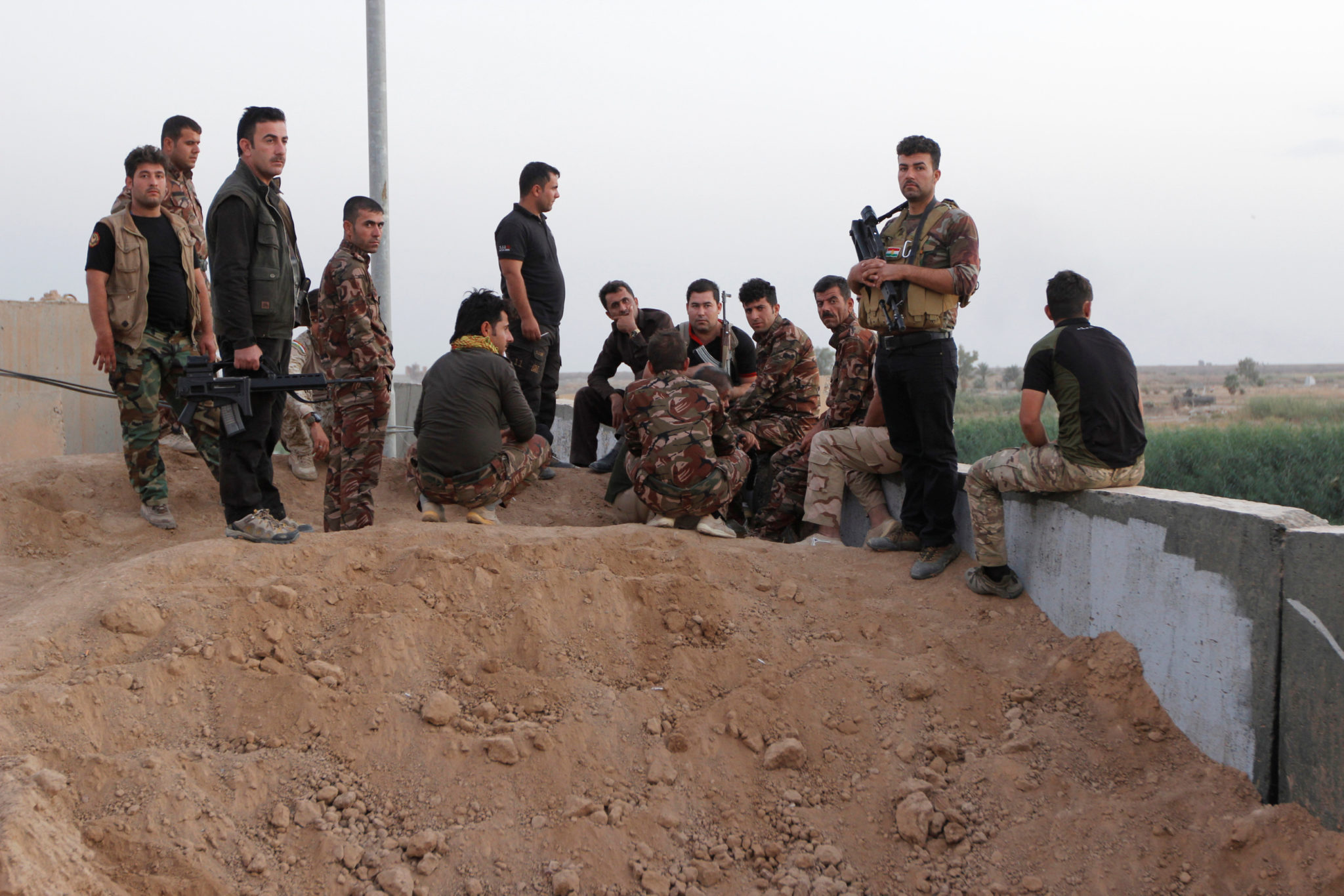Irakiske styrker angriper kurderne ved Kirkuk&nbsp;<span>(+)</span>