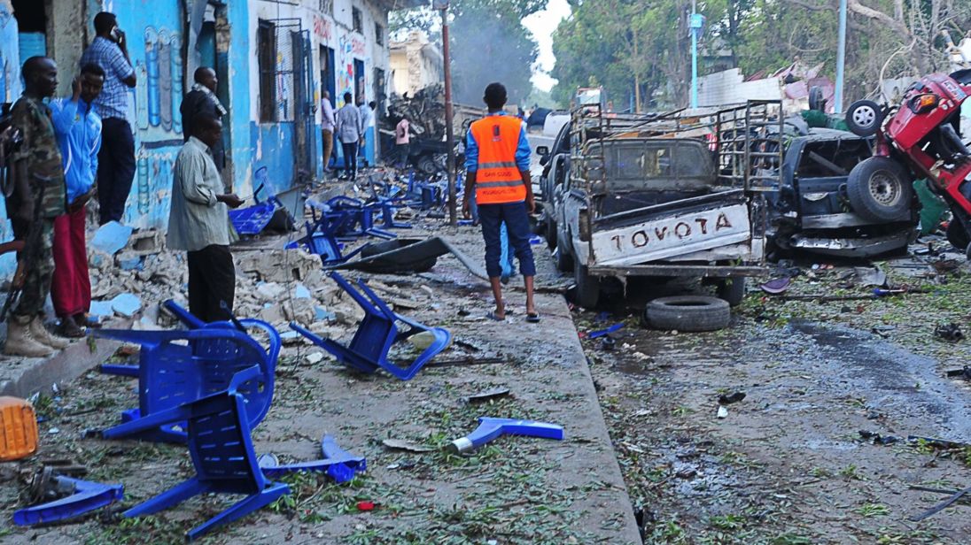 Al-Shabaab-angrep mot hotell i Mogadishu&nbsp;<span>(+)</span>