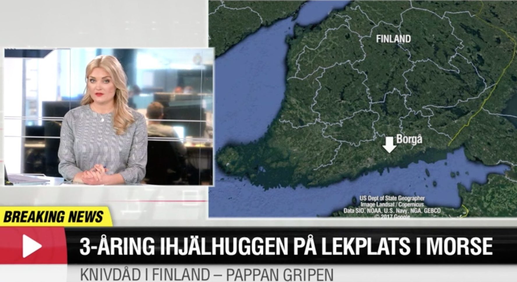 Treåring knivdrept på lekeplass – faren pågrepet&nbsp;<span>(+)</span>