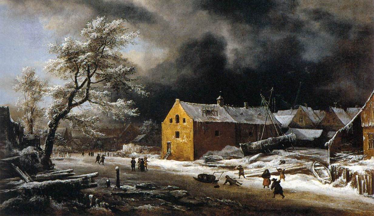 Vinterlandskap (c.1670)&nbsp;<span>(+)</span>