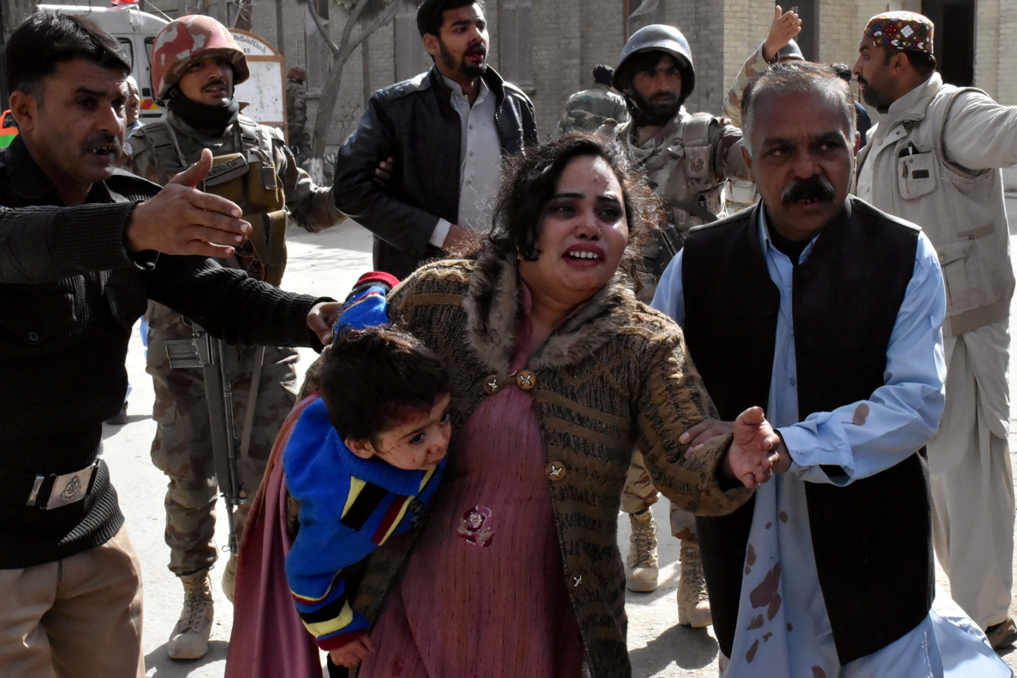 Selvmordsangrep mot kirke i Pakistan&nbsp;<span>(+)</span>