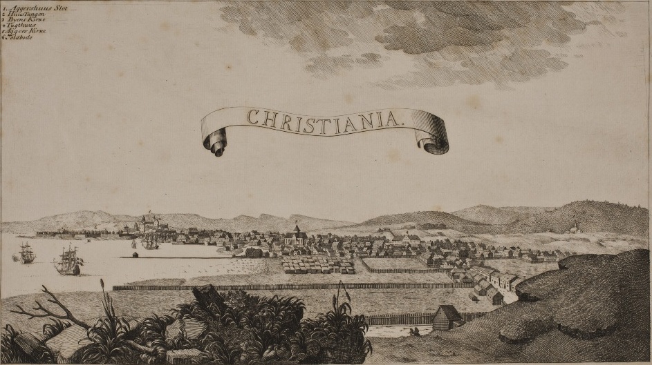 Prospekt af Christiania (c.1750?)&nbsp;<span>(+)</span>