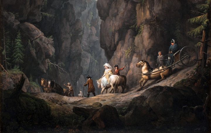 Passagen gennem Krokkleven ved Ringerike i Norge (1788-89)&nbsp;<span>(+)</span>