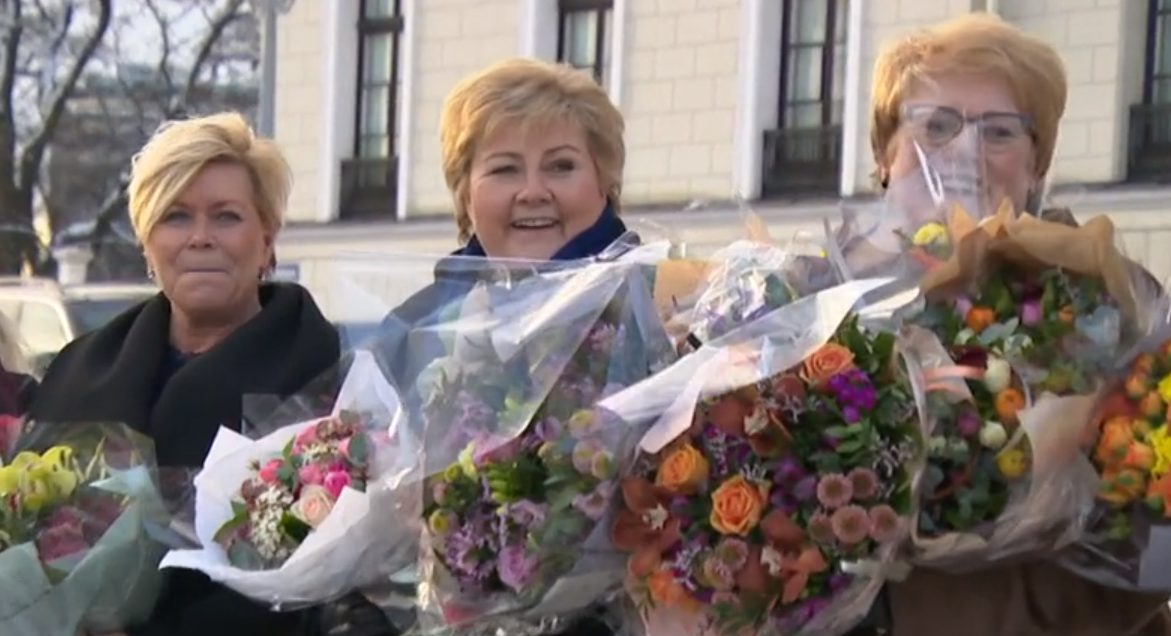 Solberg vil fortsatt ha KrF i regjering&nbsp;<span>(+)</span>