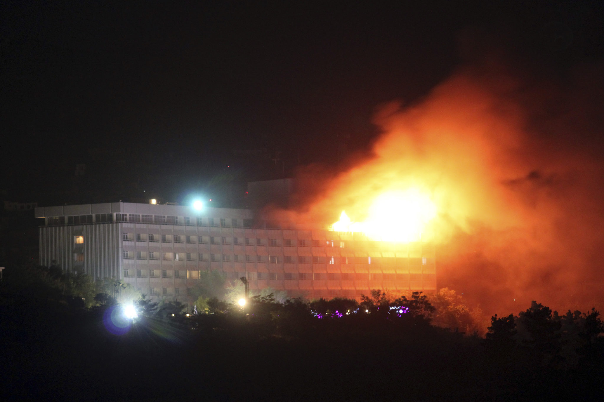 Angrep mot Intercontinental Hotel i Kabul&nbsp;<span>(+)</span>