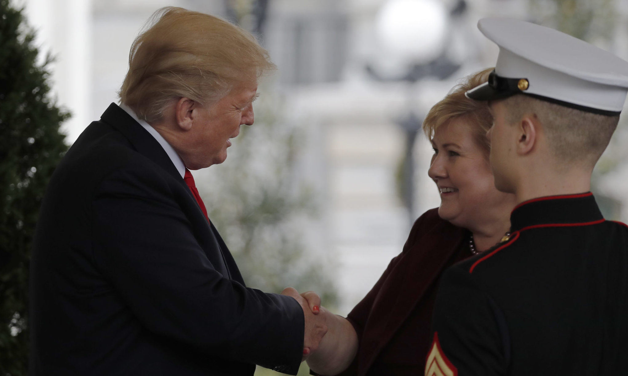 Erna: Det gjenstår å se om Trump mener det han sier&nbsp;<span>(+)</span>