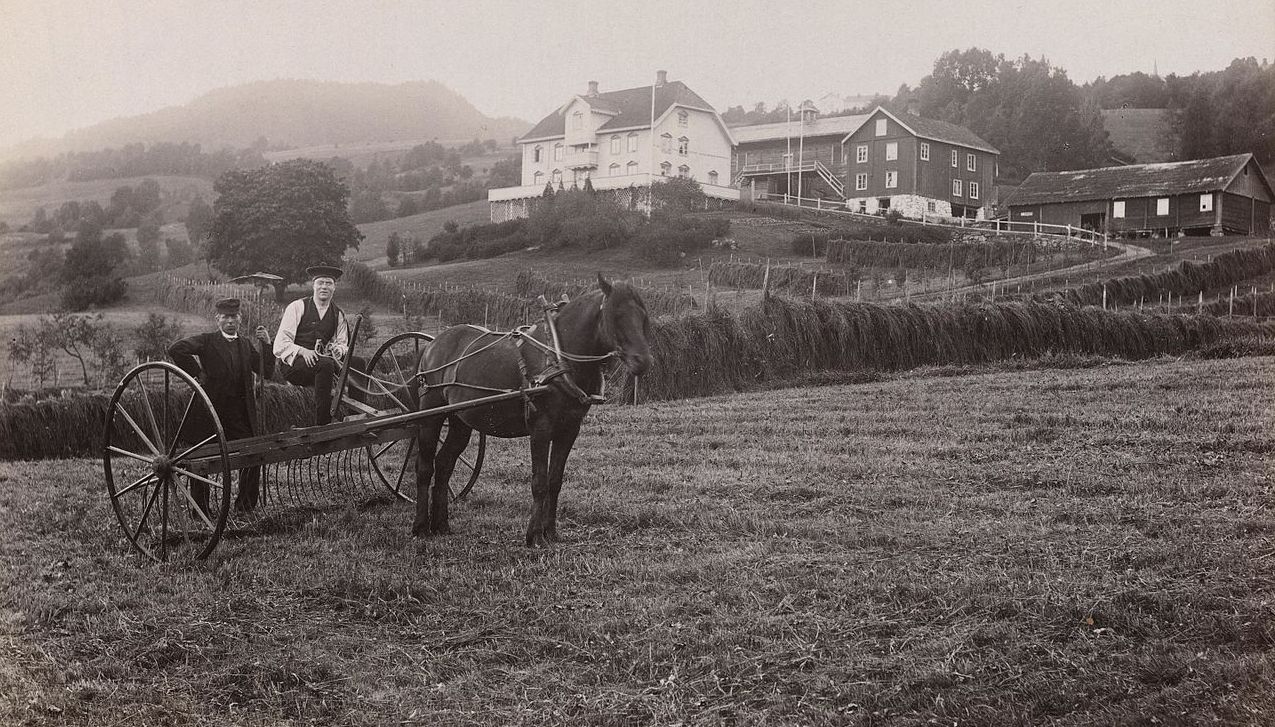 Høyonn på Aulestad (c.1883-89)&nbsp;<span>(+)</span>
