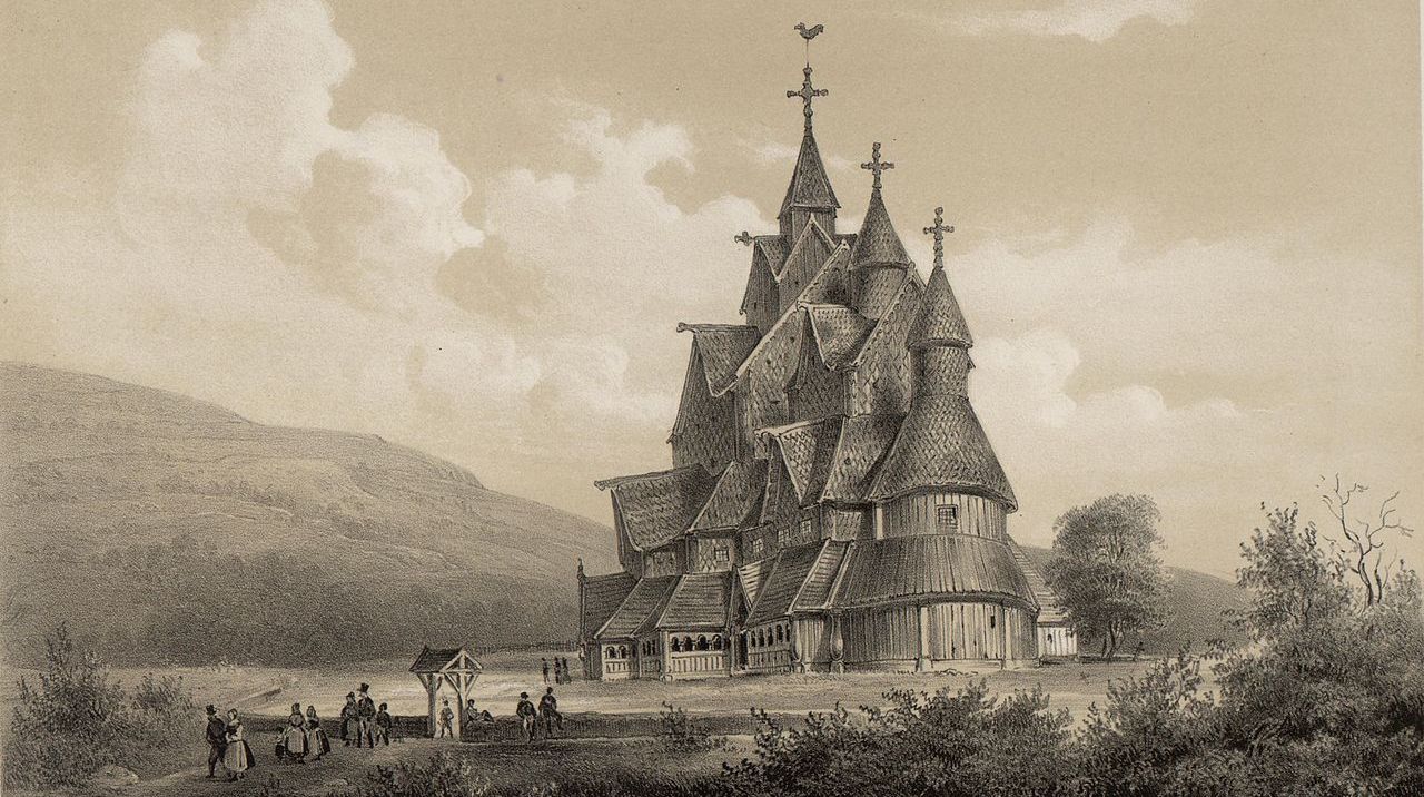 Heddal stavkirke (før 1847)&nbsp;<span>(+)</span>