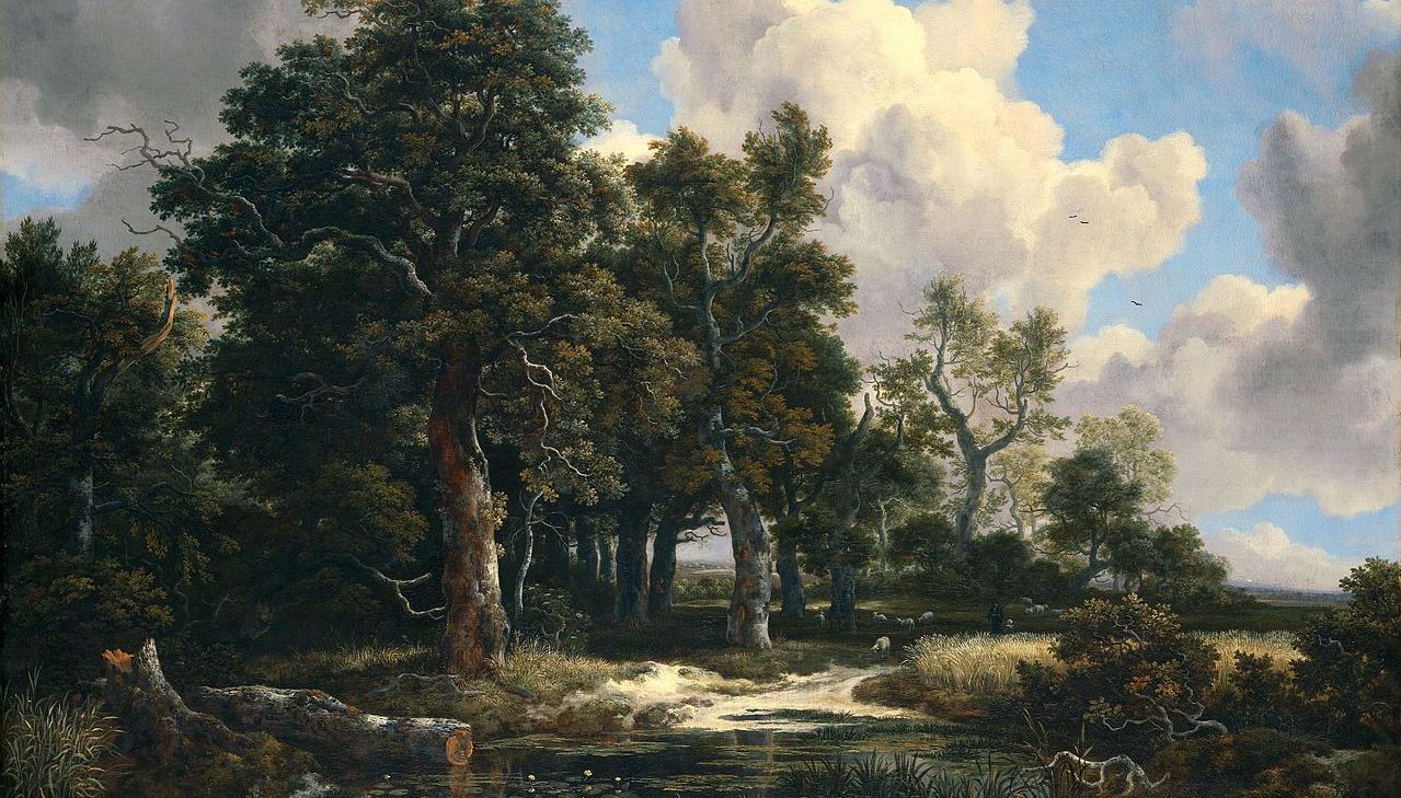 Eikeskog ved kornåker (c.1660)&nbsp;<span>(+)</span>