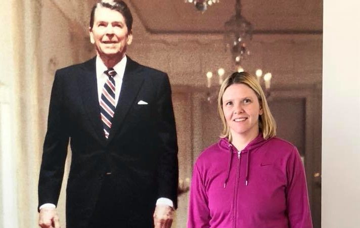 Sylvi hos Ronald Reagan&nbsp;<span>(+)</span>