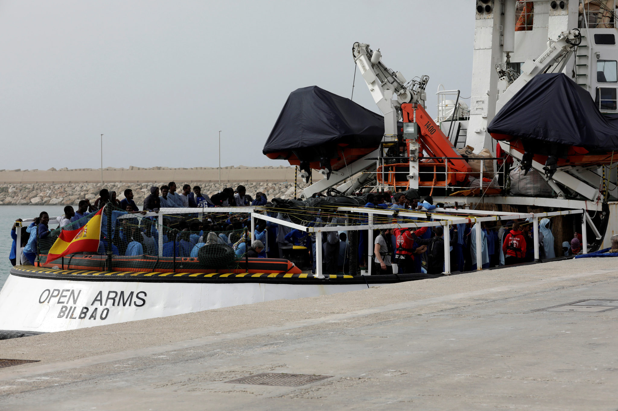 NGO-fartøyet «Open Arms» tatt i arrest i Italia&nbsp;<span>(+)</span>
