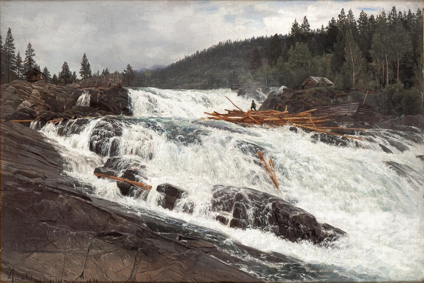 Hylandsfossen, Vinje, Telemark (1893)&nbsp;<span>(+)</span>