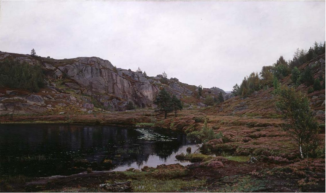 Ensomt sted - Hoven ved Mandal (1901)&nbsp;<span>(+)</span>