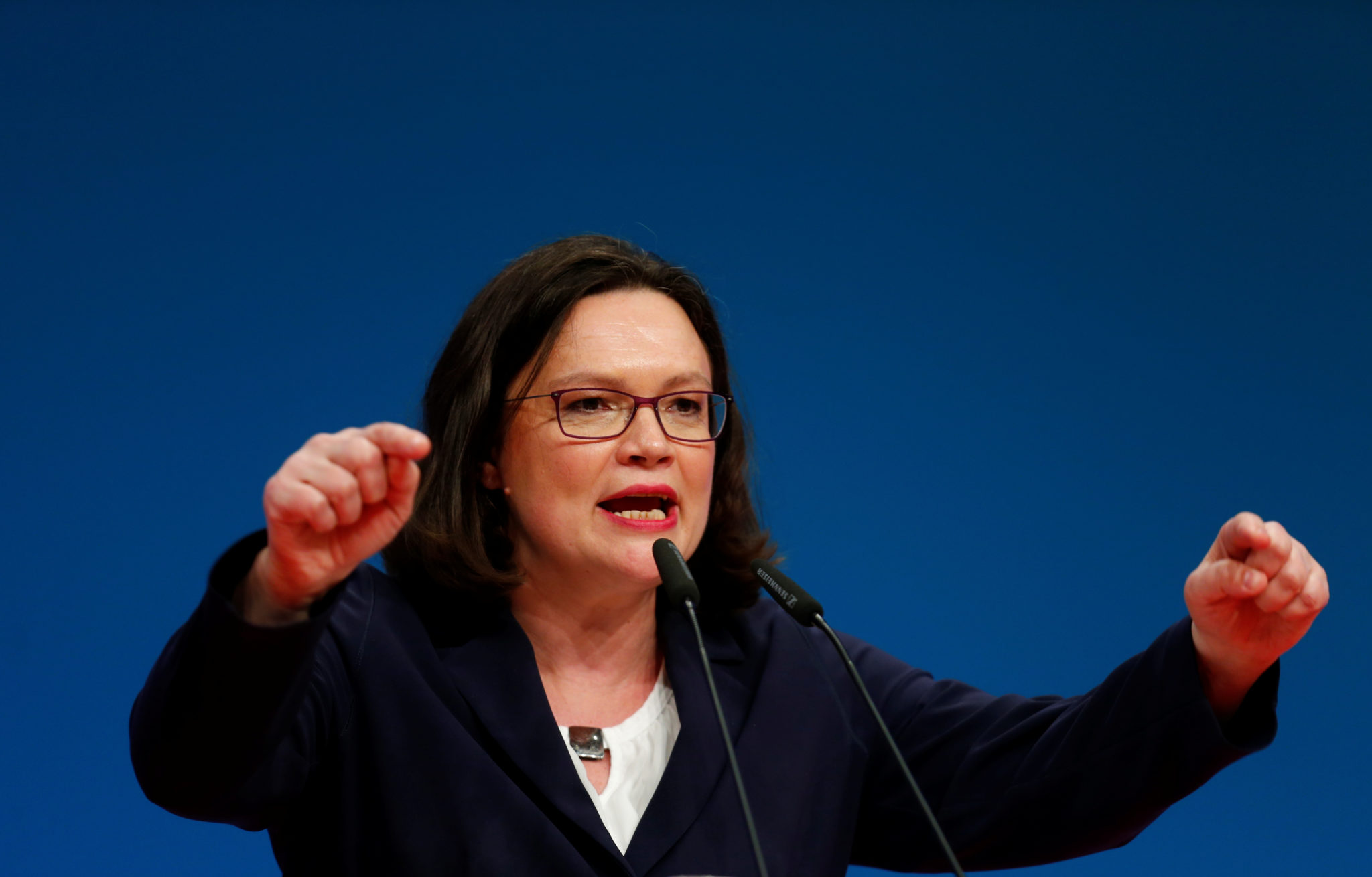 SPD, første kvinnelige leder etter 155 år&nbsp;<span>(+)</span>