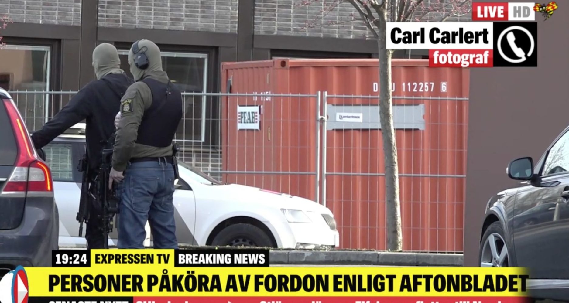 Sverige: Stor politiaksjon – flere «alvorlig såret» etter skyting&nbsp;<span>(+)</span>