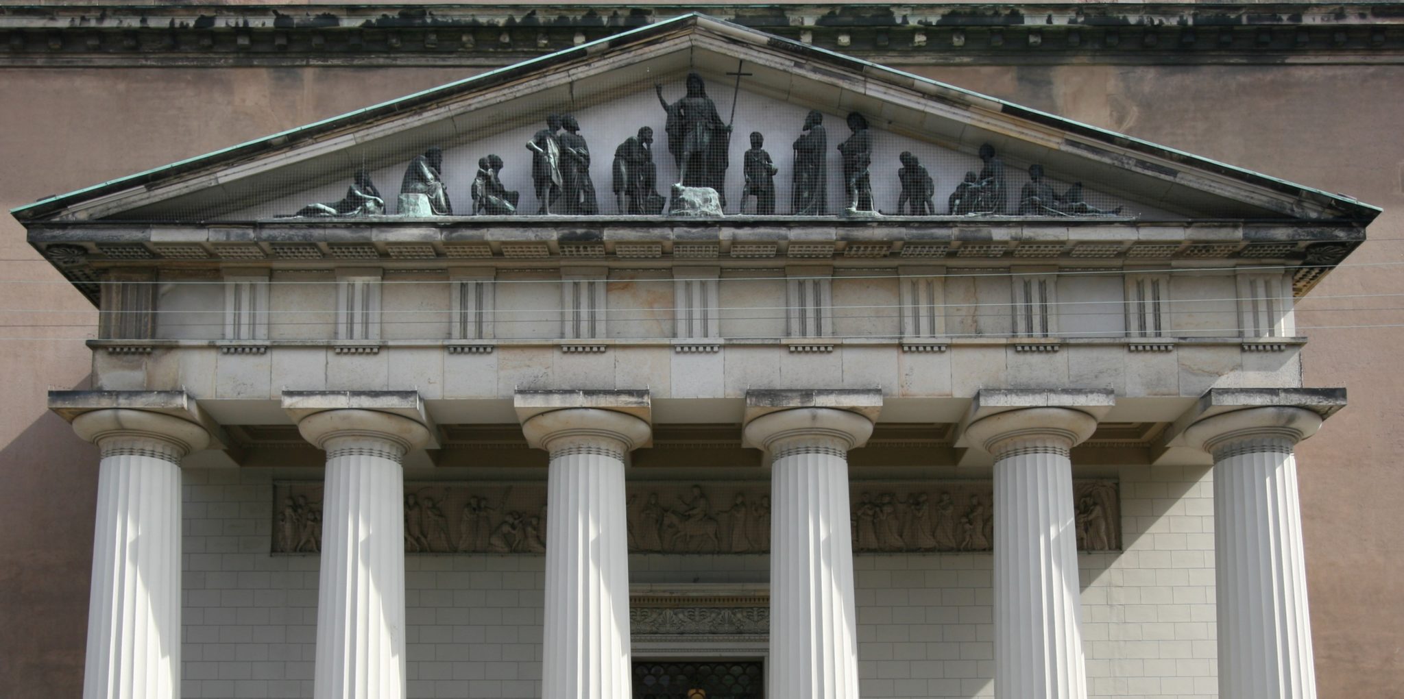 Gavlfigurer - Vor Frue Kirke, København (1821-38)&nbsp;<span>(+)</span>
