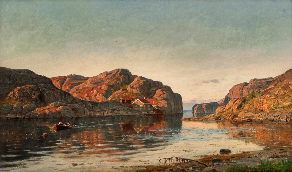 Morgen ved Ny-Hellesund (1895)&nbsp;<span>(+)</span>
