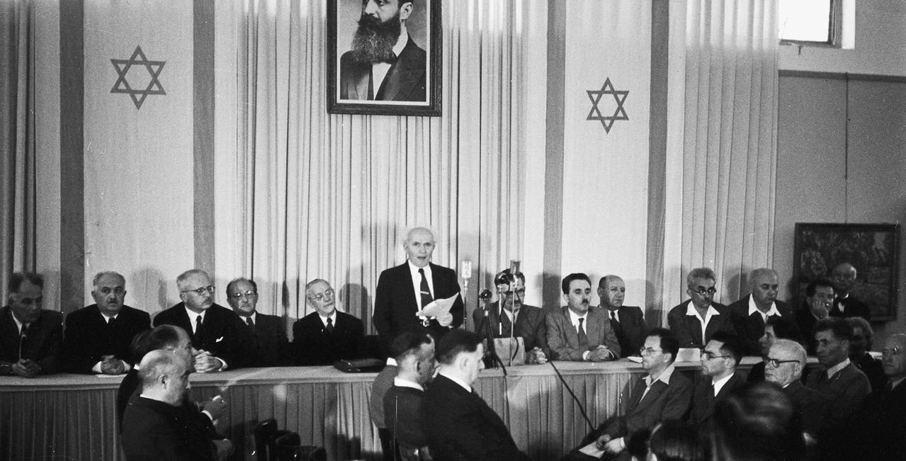 Tel Aviv, 14. mai 1948&nbsp;<span>(+)</span>