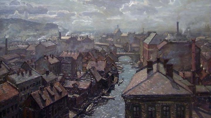 Utsikt over Akerselven (1903)&nbsp;<span>(+)</span>