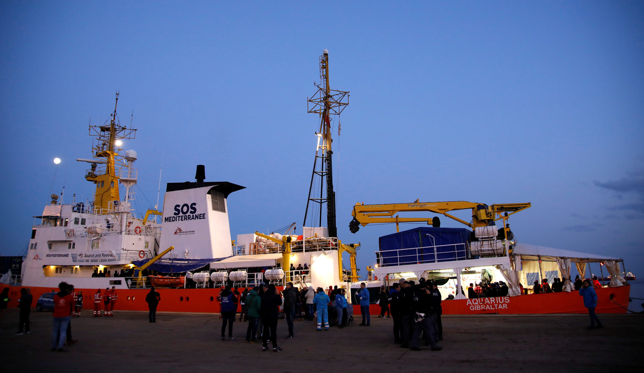 «Velkommen hjem» - migrantene fra Aquarius ankommer Spania&nbsp;<span>(+)</span>