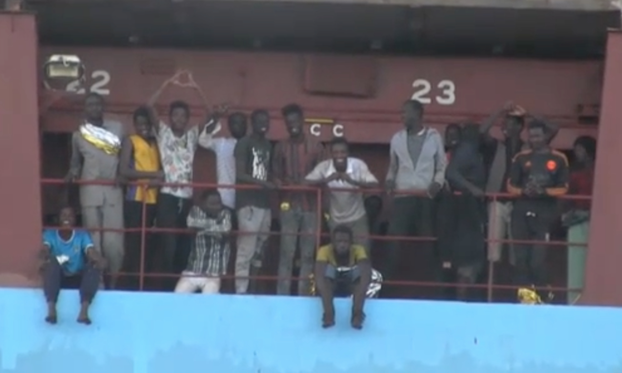 Migrantene på Maersk-skipet i land i Italia&nbsp;<span>(+)</span>