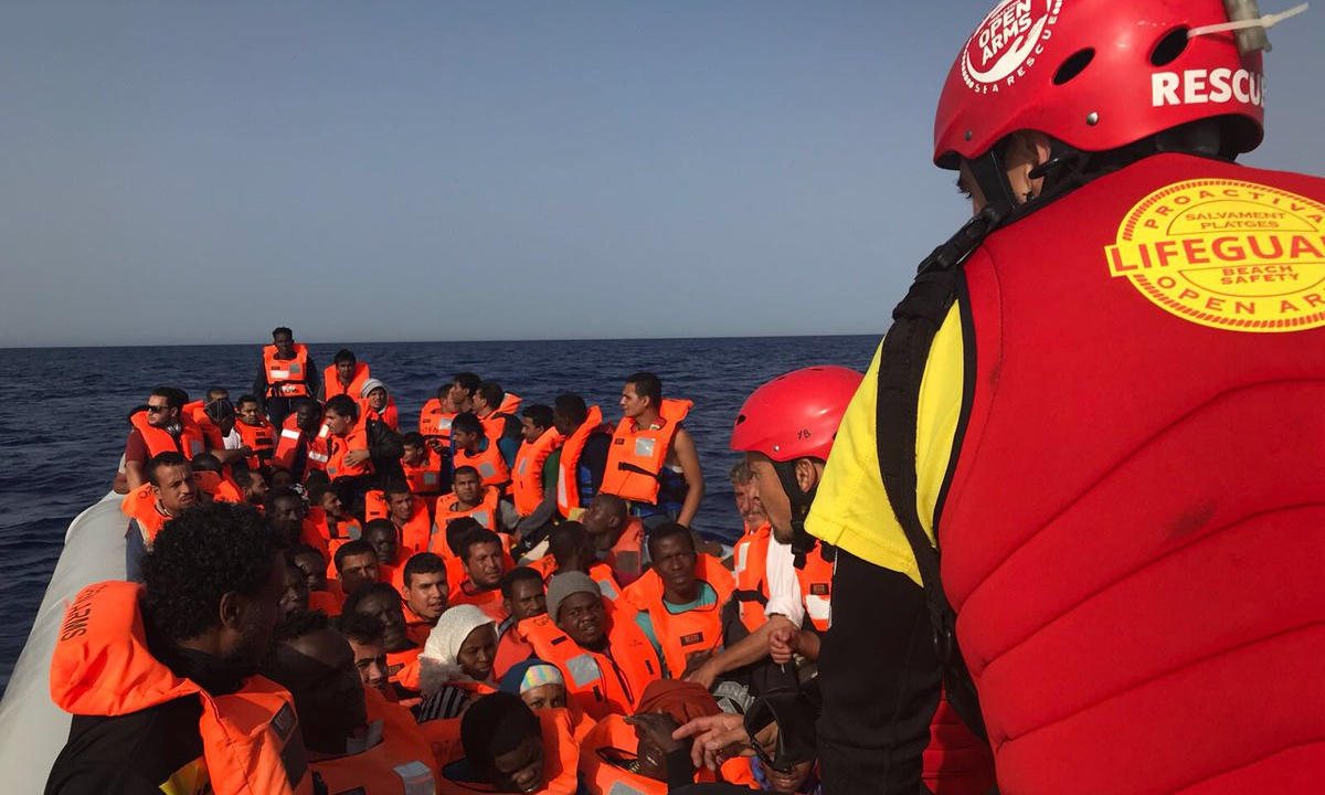 Nytt migrantskip avvist av Italia – trolig på vei til Spania&nbsp;<span>(+)</span>