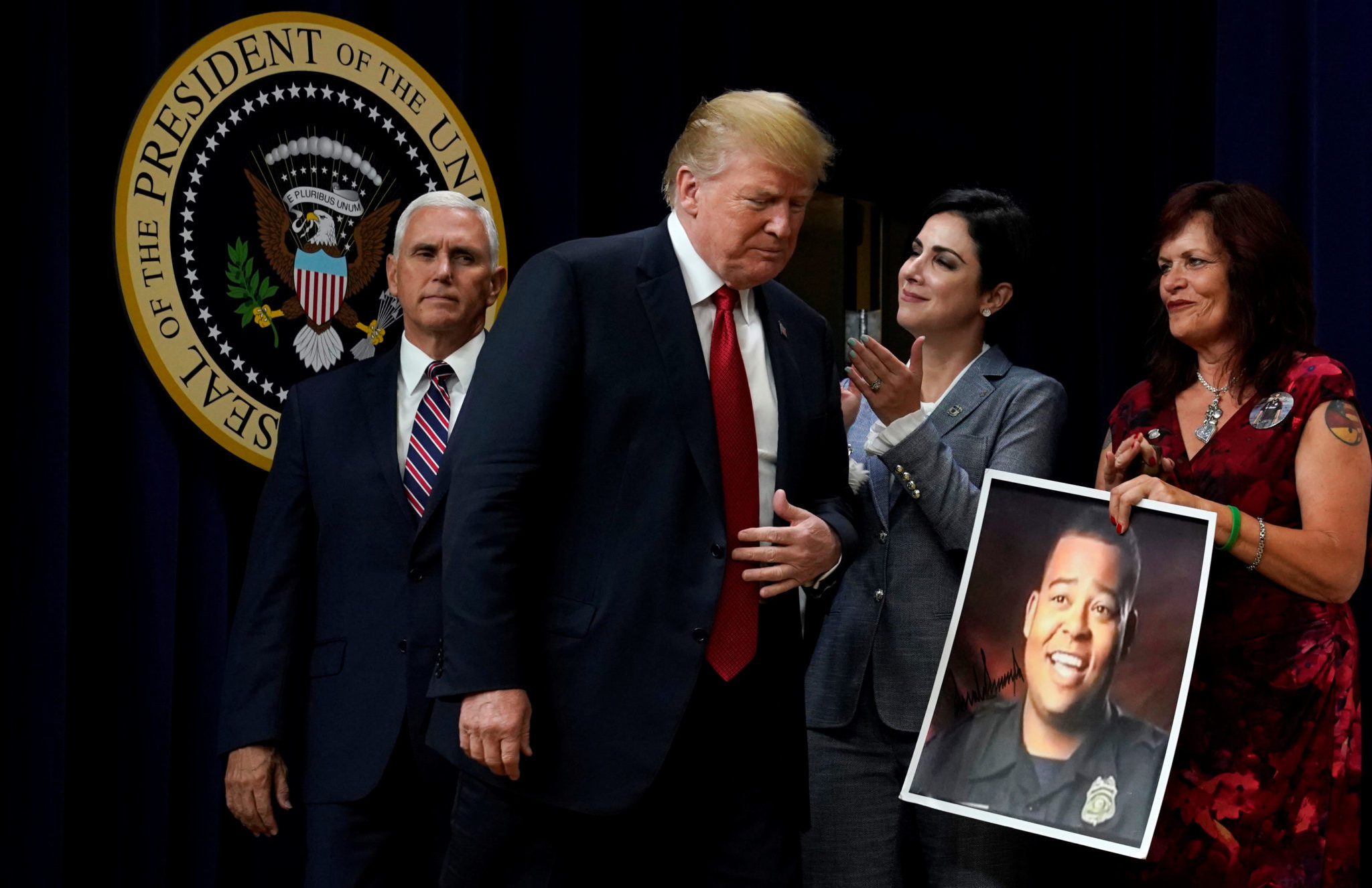 Trump presenterte ofre for ulovlig innvandring. - De er permanent skilt fra sine kjære&nbsp;<span>(+)</span>