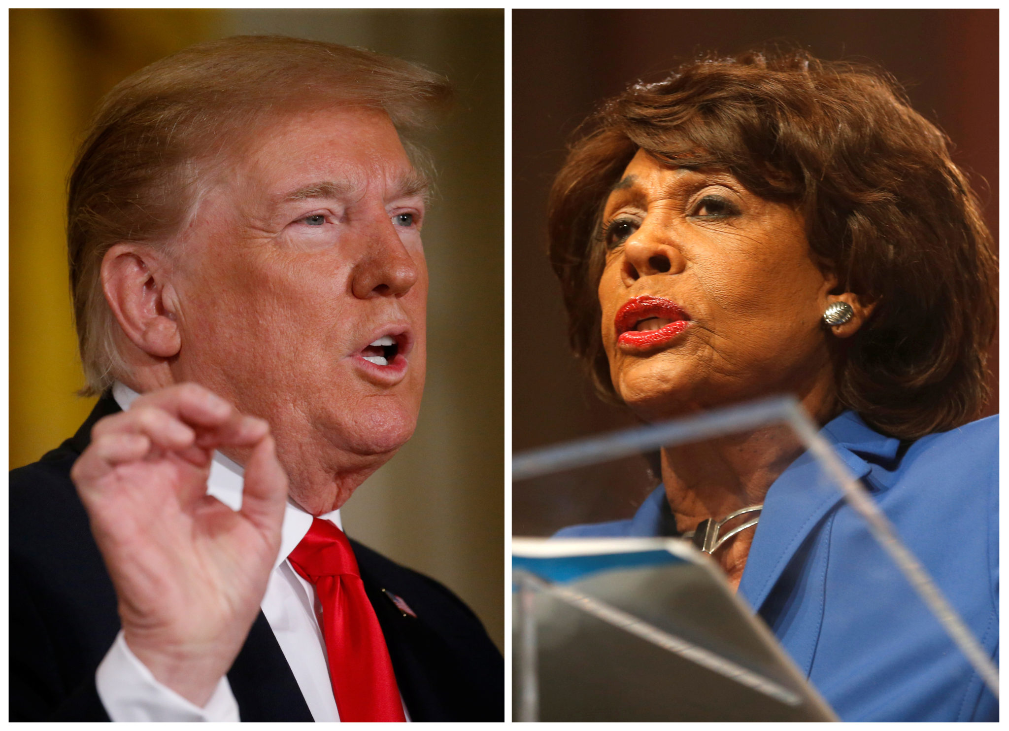 Trump til Maxine Waters: Vær forsiktig med hva du ber om&nbsp;<span>(+)</span>