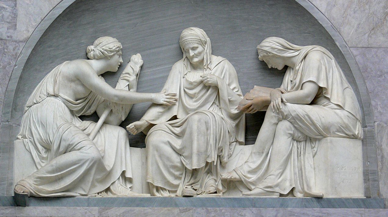 Detalj av Alexander von der Marks gravmæle (1788-90)&nbsp;<span>(+)</span>