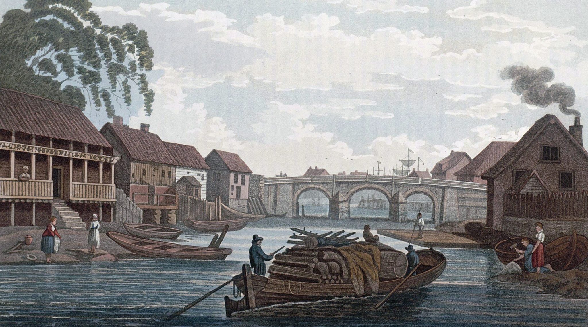 Vaterlands bro i Christiania (c. 1800)&nbsp;<span>(+)</span>