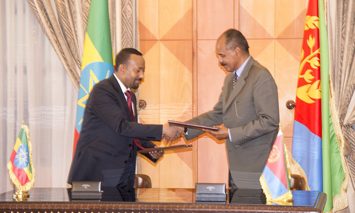 Jubel på Afrikas horn etter fred mellom Eritrea og Etiopia&nbsp;<span>(+)</span>