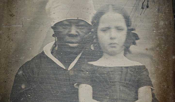 Den danske pige Louisa Bauditz og hendes amme Charlotte Hodge (c. 1847)&nbsp;<span>(+)</span>