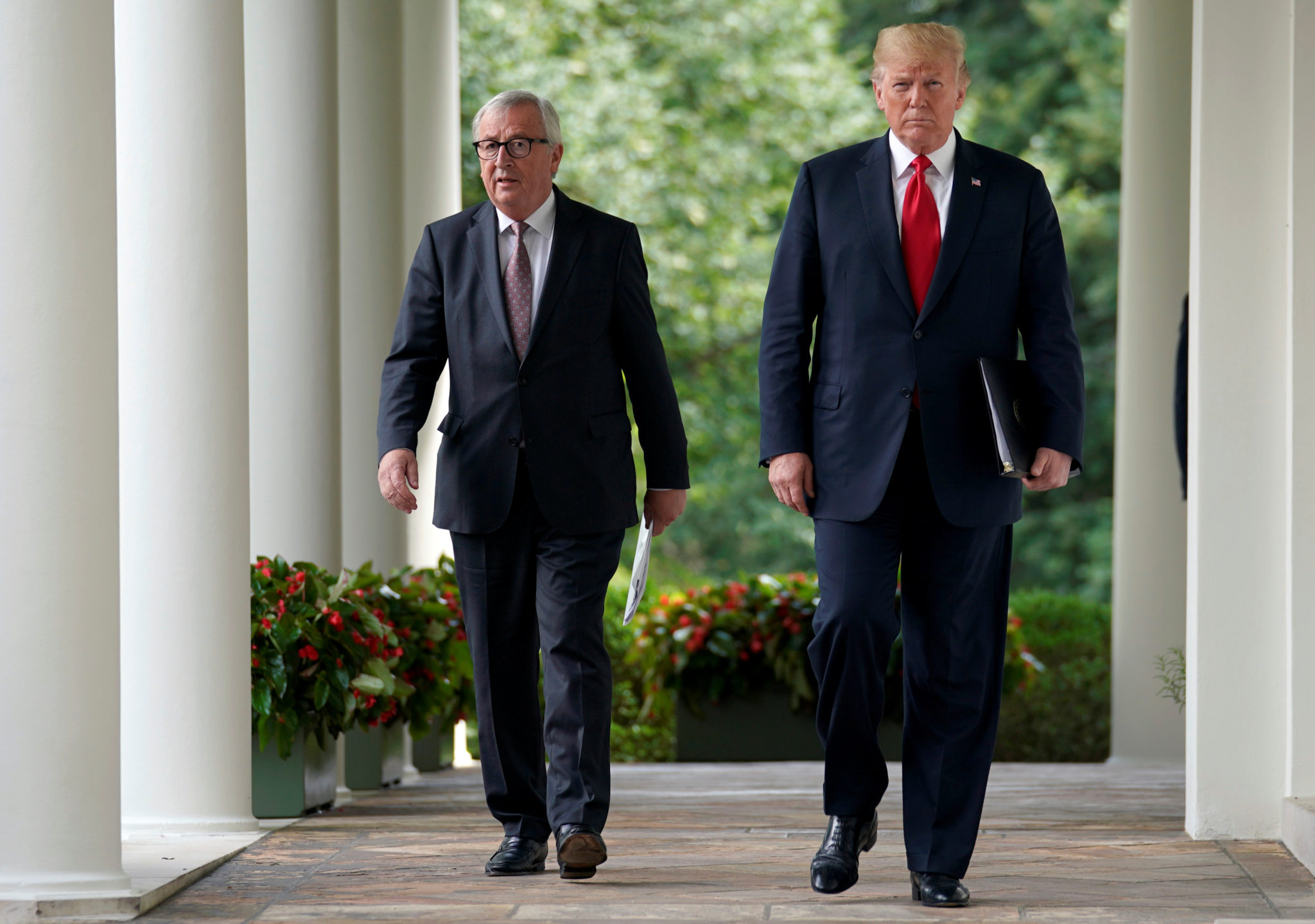 Juncker og Trump forsøkte fredspipen&nbsp;<span>(+)</span>