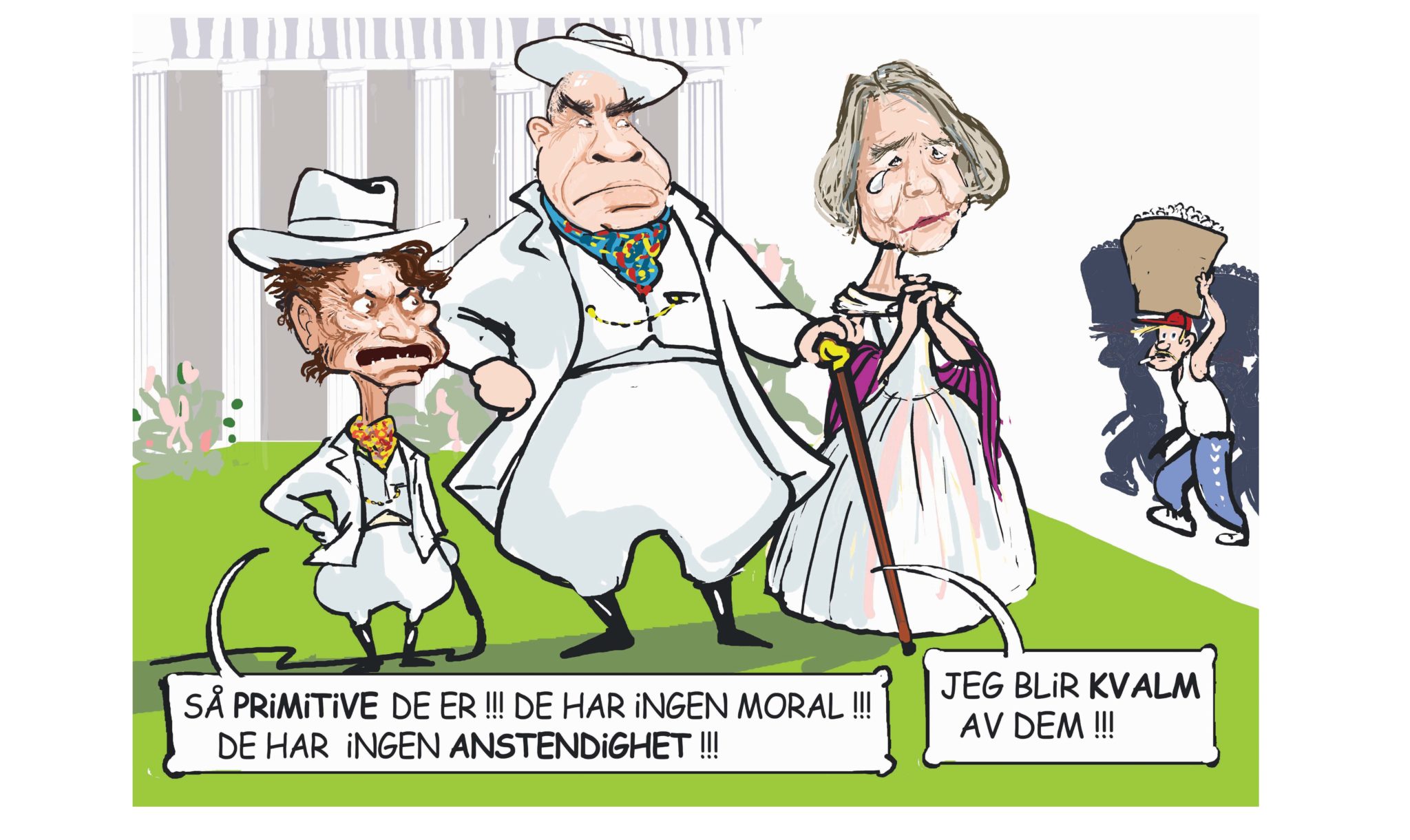 Våre store humanister - avkledd inn til rasismens skitne underbukse&nbsp;<span>(+)</span>