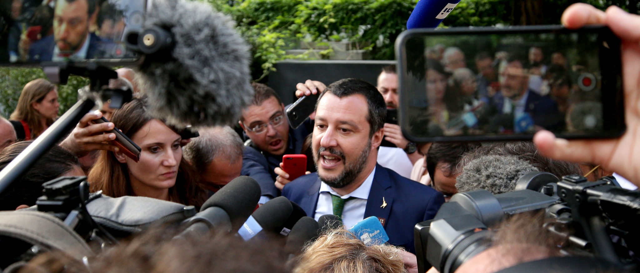 Salvini: - Ingen migrantavtale med Tyskland før EU sikrer yttergrensene&nbsp;<span>(+)</span>