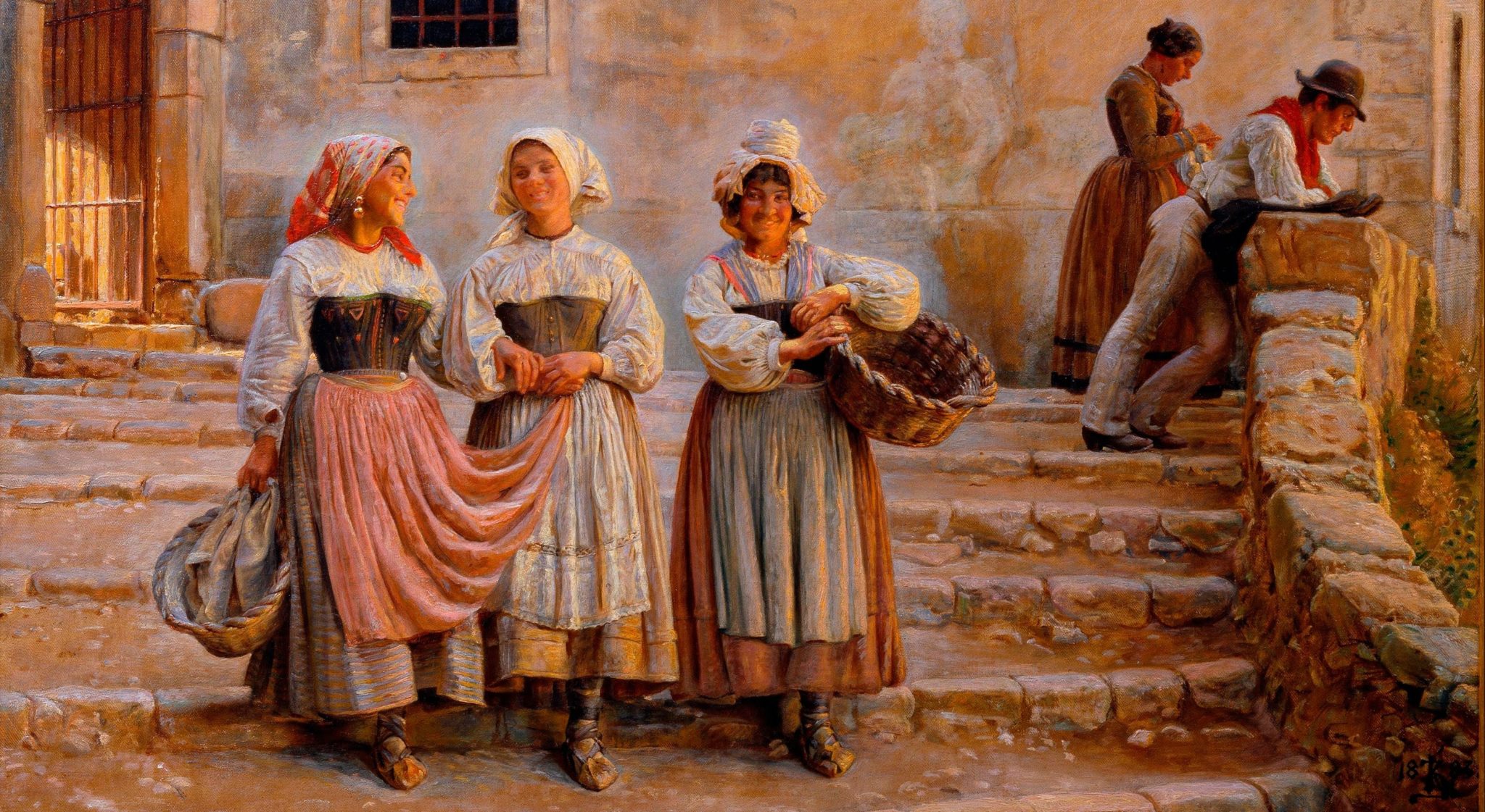 Piger som bærer kalk (1883)&nbsp;<span>(+)</span>