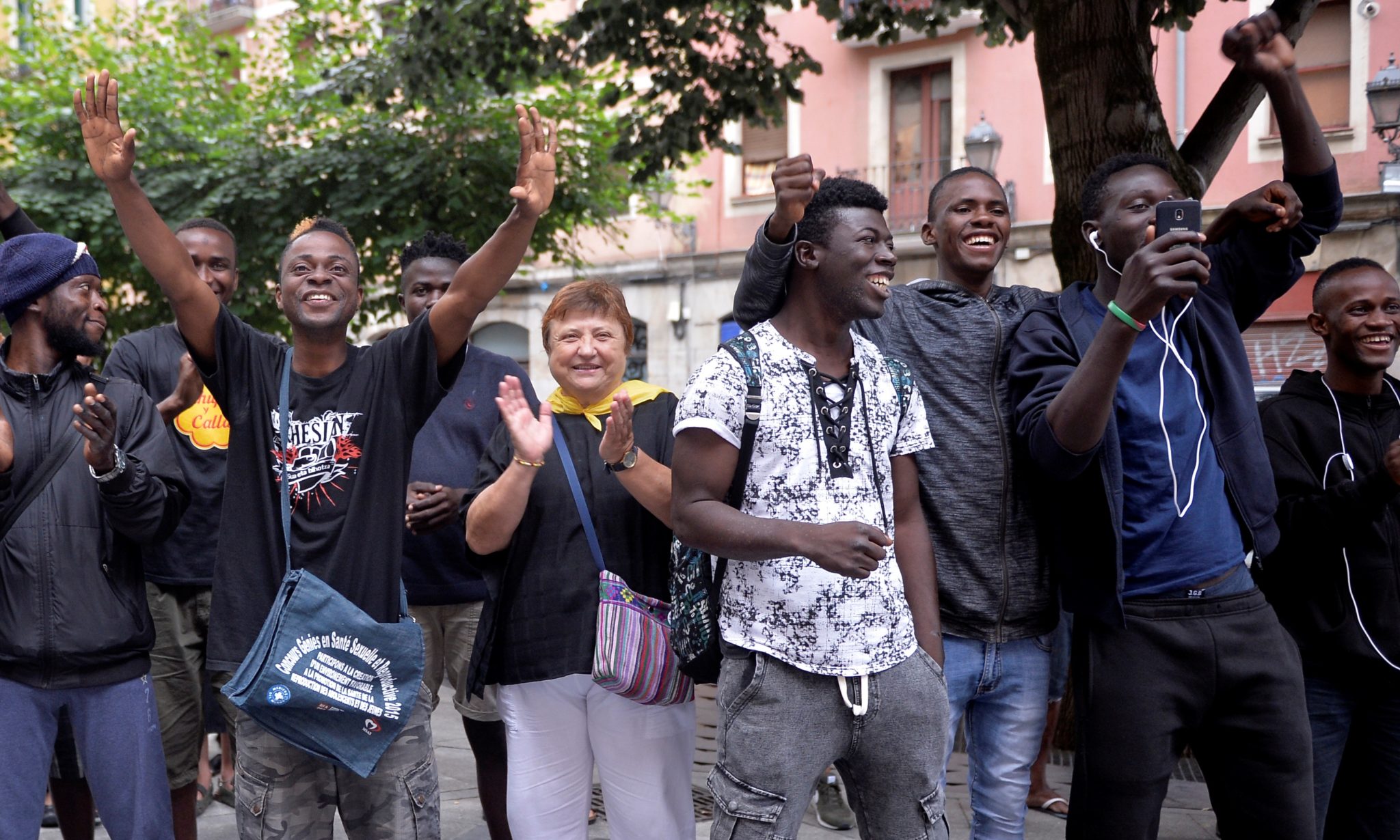 Baskerland innkvarterer migranter på vei nordover&nbsp;<span>(+)</span>