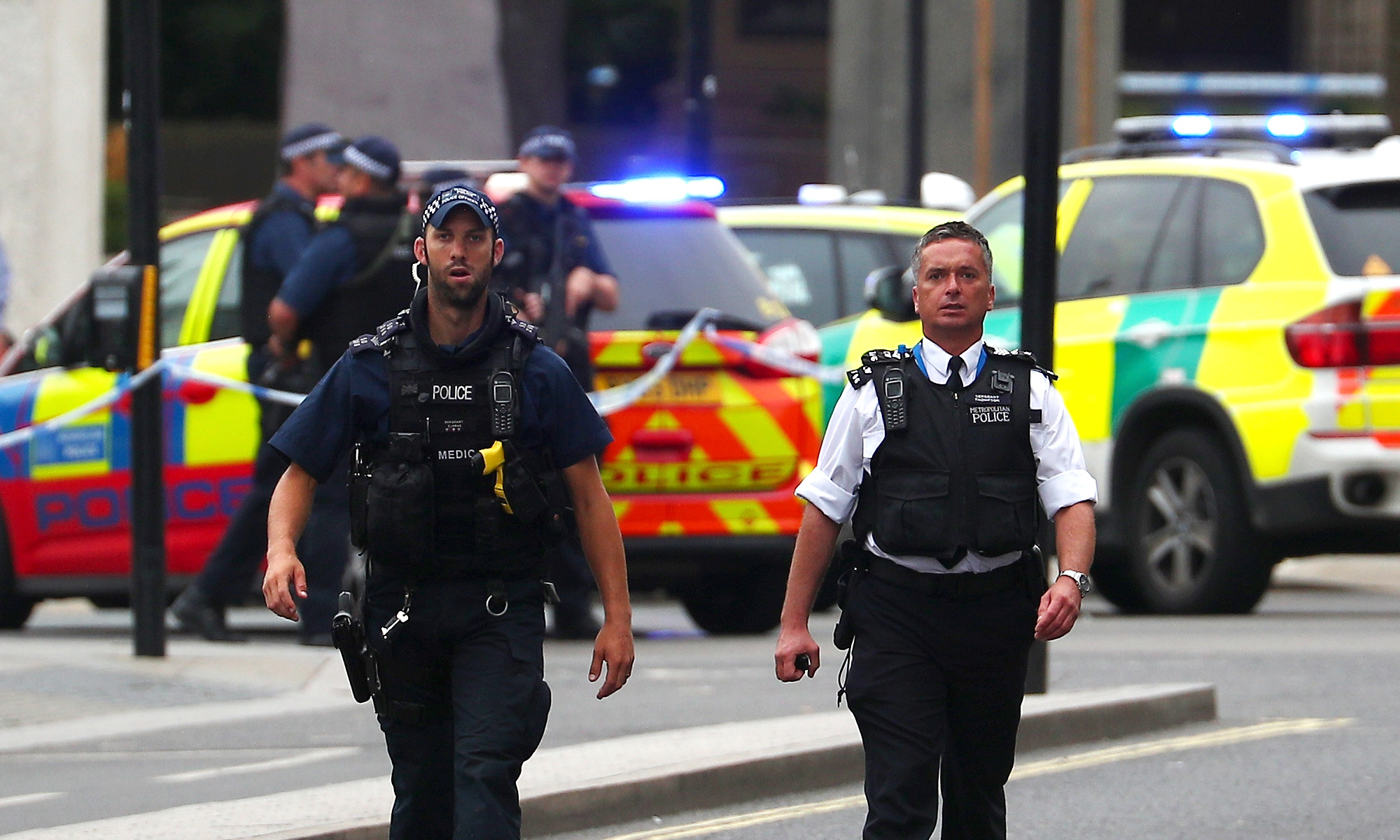 Krasjet inn i sperring ved parlamentet i London&nbsp;<span>(+)</span>