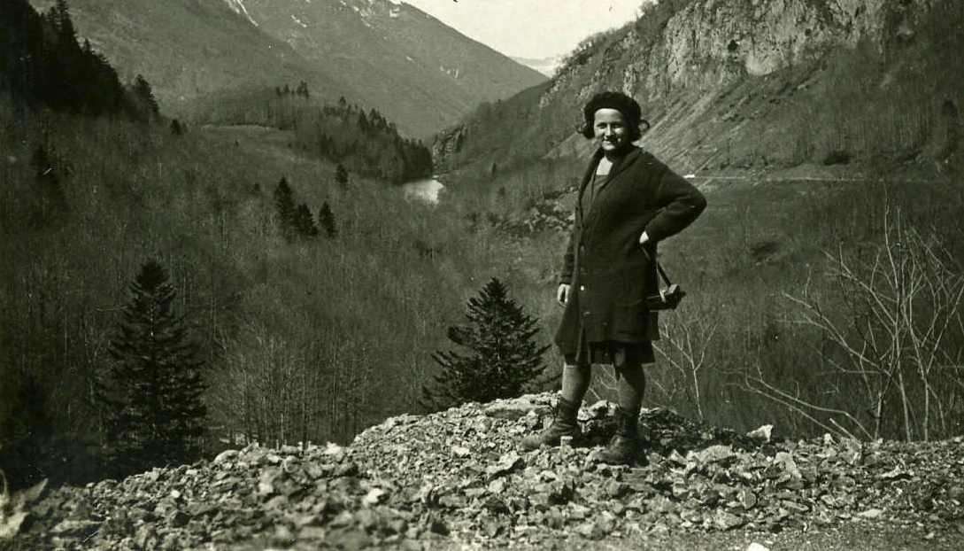 Lucienne Bloch i de sveitsiske alper (1928)&nbsp;<span>(+)</span>
