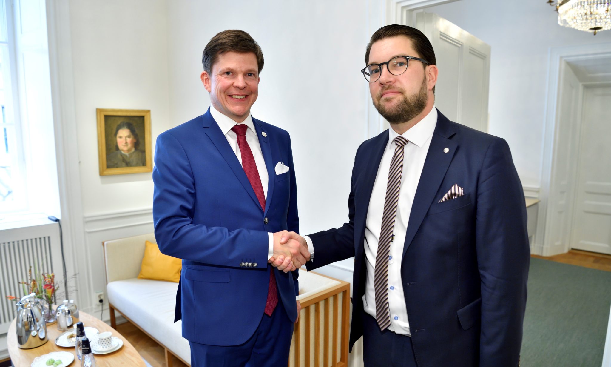 Åkesson nekter å støtte Alliansen om SD ikke får innflytelse&nbsp;<span>(+)</span>