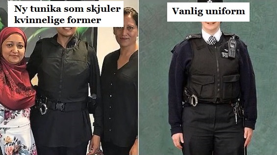 Ny formløs uniform for britisk muslimsk politi&nbsp;<span>(+)</span>