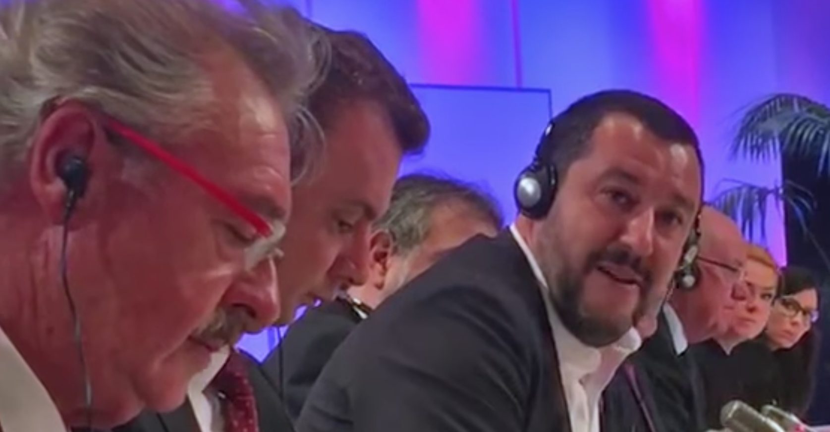 Salvini avbrutt av bannende utenriks&shy;minister fra Luxembourg under EU-møte&nbsp;<span>(+)</span>