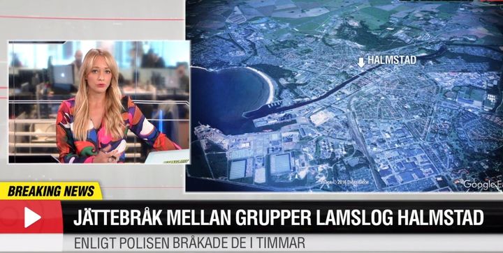 Stort slagsmål «mellom grupper» lammet Halmstad i flere timer&nbsp;<span>(+)</span>