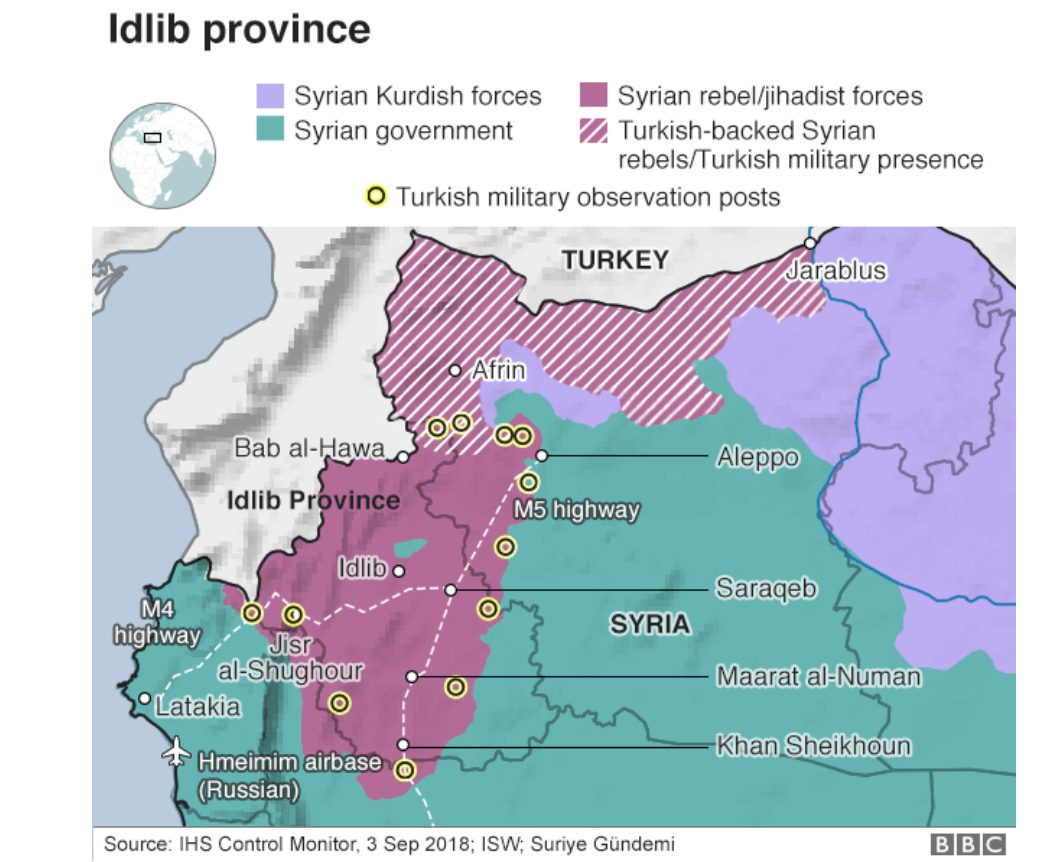 Opprørere avviser plan om demilitarisert sone i Idlib&nbsp;<span>(+)</span>